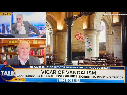 Talk TV INTERVIEW WITH GAVIN ASHENDEN - Canterbury Graffiti Vandalism