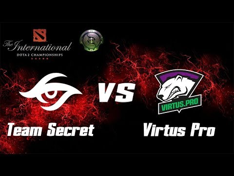 Team Secret Vs Virtus Pro The International 2018 Game 1 Highlights Dota 2