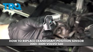 How to Replace Crankshaft Position Sensor 2001-2009 Volvo S60 2.5L L5