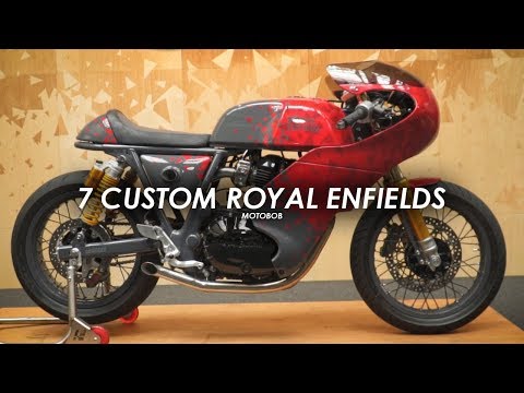 7 Must-see Custom Royal Enfield Motorcycles From The Bike Shed 2019