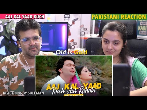 Pakistani Couple Reacts To Aaj Kal Yaad Kuch Aur Rehta Nahi | Nagina | Sridevi | Rishi Kapoor 
