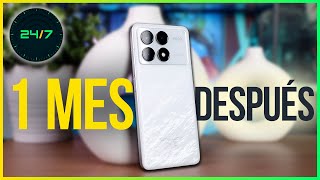 XIAOMI POCO F6 PRO UN MES DESPUÉS: Mi experiencia con el GAMA ALTA que compite con el iPhone SE