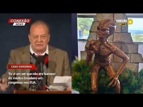 Vídeo: ‘Eu vi um ser que não era humano’, diz médico brasileiro em congresso nos EUA.