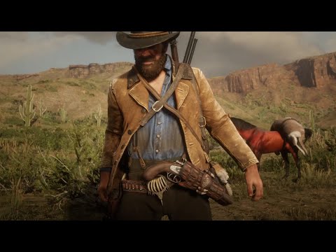 Arthur clears Twin Rocks Del Lobo hideout - Red Dead Redemption 2
