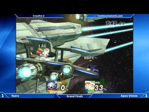 Crossfire 2 - Nairo vs Apex Vinnie - Grand Finals - SSBB