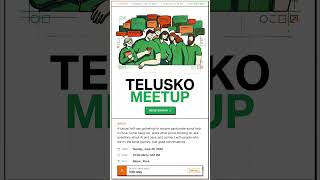 Telusko Pune Meetup Announcement