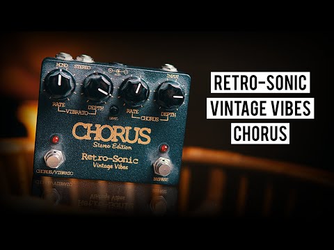 Chorus Vibrato by Retro-Sonic | RockBoard | PedalPedia