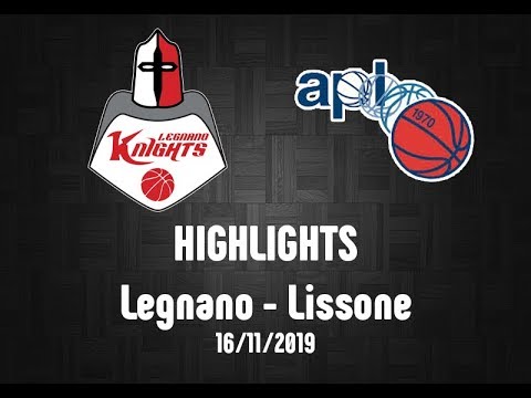 Highlights Legnano-Lissone del 16/11/2019