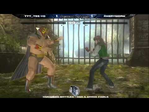 Northern Battles - DOA5 Grand Finals - TTT_Tee-vo vs AngryWorm