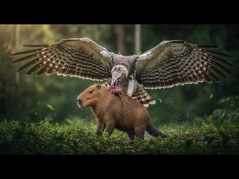 Amazon Relentless Predator Hunts: Nonstop Survival Across Forest and River