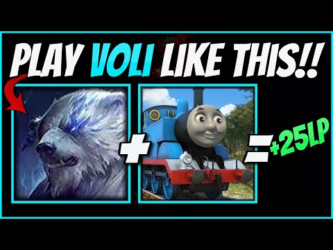 STOP Playing Volibear Like A P*SSY!! | Play Jungle Volibear Like Thomas The TRAIN! (RE-Upload)