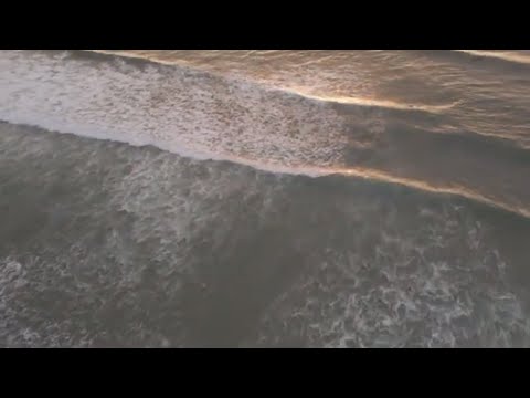 In A Beach At Night...