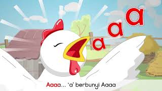Download lagu Belajar Huruf A (Lagu Vokal A) | Lagu Kanak-kanak | Bahasa Melayu mp3