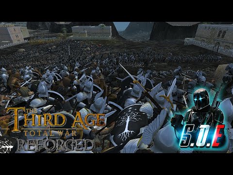 Gonder Faces The Isendard Horde At Bhur Sagath - Third Age Total War Reforged