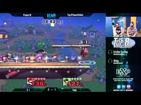 Winter Ladder Finale - 5-1 (Wario/Pit) vs Sago (Luigi)