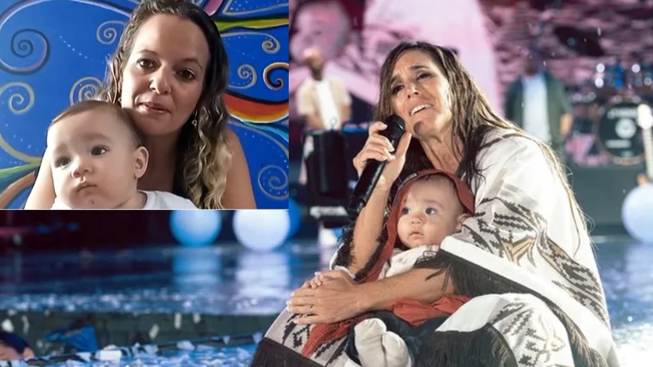 EL SUEÑO DE CONOCER A LA SOLE: BRUNO, EL BEBÉ QUE SUBIÓ AL ESCENARIO DE COSQUÍN