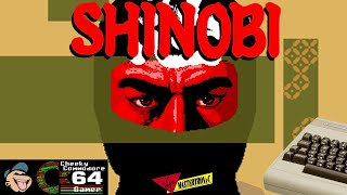 SHINOBI – Commodore 64 (1989) | Virgin’s Ninja Action Beat-'Em-Up