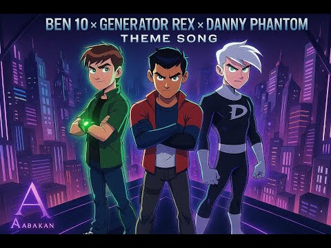 Ben Tennyson, Danny Phantom & Rex Salazar Tribute Song | Crossed Signals — Three Heroes, One Pulse