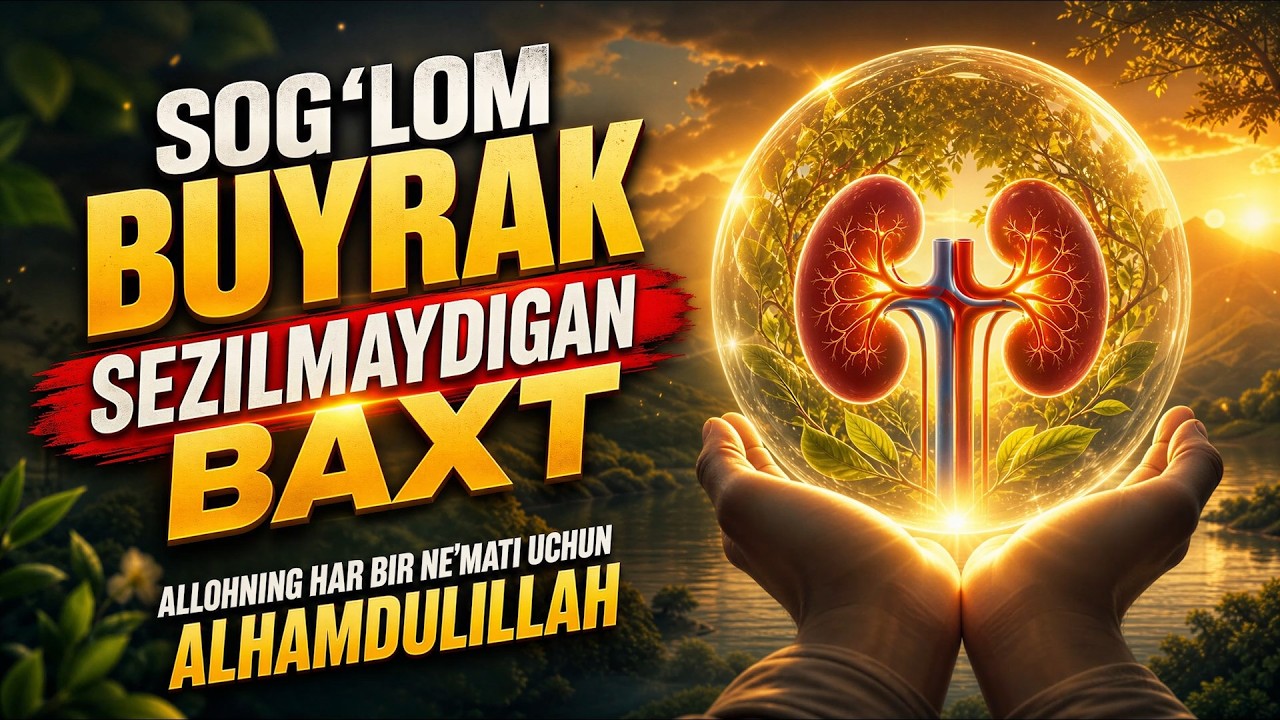 Sog'lom buyrak sezilmaydigan baxt