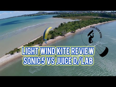 Light Wind Kite Comparison : 15m Flysurfer Sonic 5 vs 15m Duotone Juice D/Lab