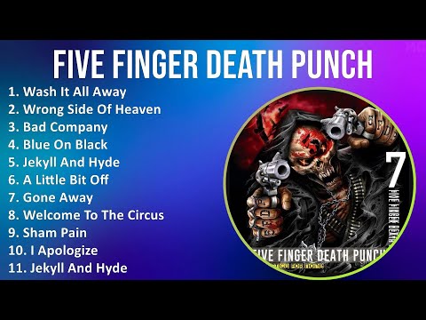 Five Finger Death Punch 2025 MIX Greatest Hits 1 HOUR - Wash It All Away, Wrong Side Of Heaven, ...