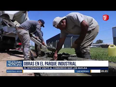 CONTINÚAN LAS OBRAS EN EL PARQUE INDUSTRIAL