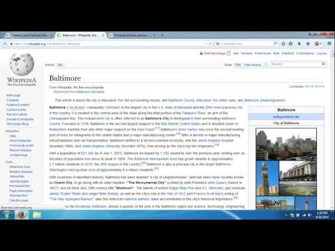 Wikipedia Tutorial infobox