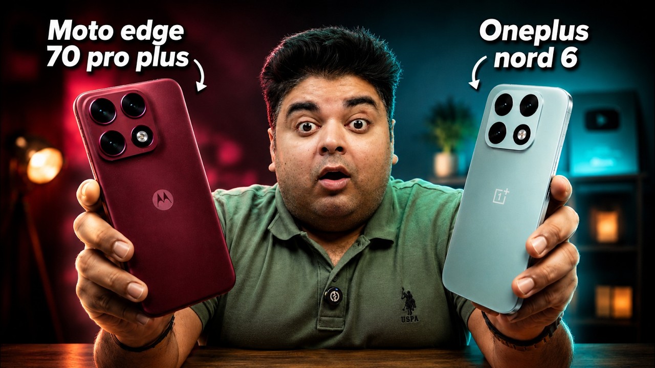 Moto Edge 70 Pro+ vs OnePlus Nord 6: Under ₹50K Ka Real Winner?