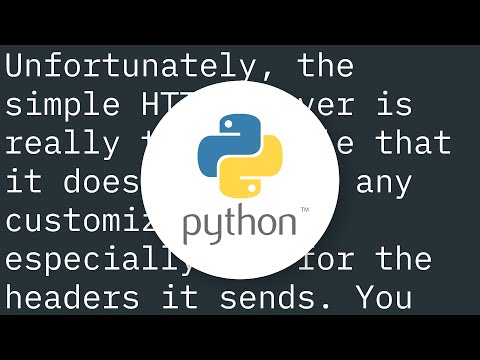 Enable access control on simple HTTP server