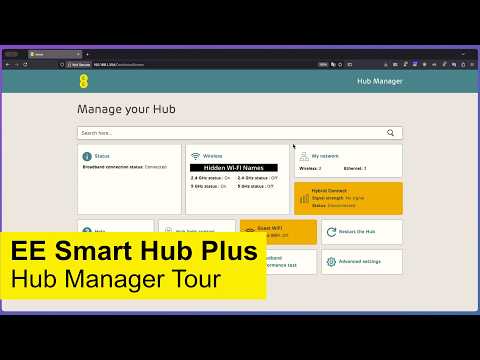 EE Smart Hub Plus Hub Manager Setup Guide