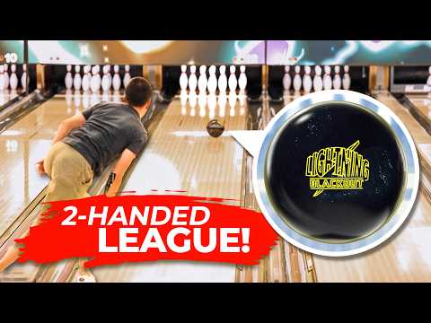 I Bowled League With The BRAND NEW Lightning Blackout!