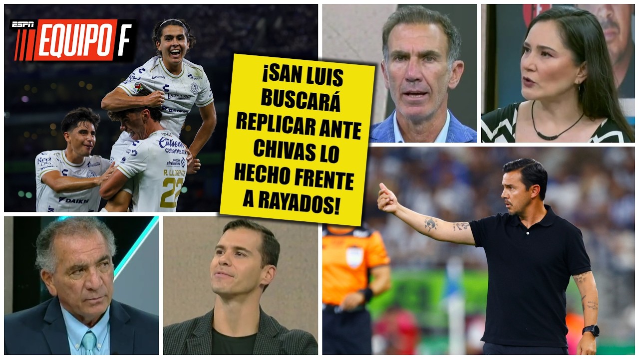 ATLÉTICO SAN LUIS saldrá a ARRUINARLE la FIESTA a CHIVAS y EVITAR que le FALTE AL RESPETO | Equipo F