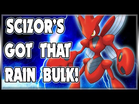 SCIZOR'S BULKY RAIN POWER | VGC 2017 |  Pokemon Sun & Moon LIVE BATTLE SPOT RANKED #48