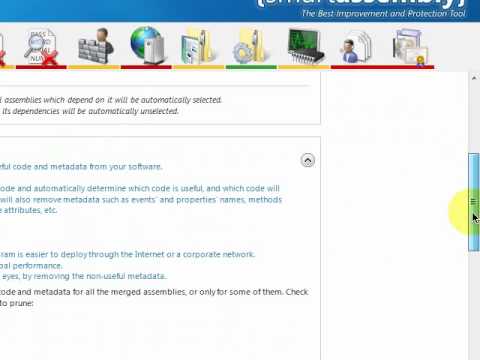 How to merge assemblies to executable file with SmartAssembly
