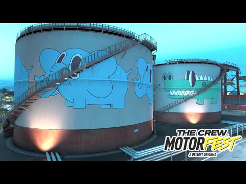 DONUT X JASPER WONG - OÙ TROUVER TOUS LES GRAFFITIS DES PERSONNAGES x53 - THE CREW MOTORFEST