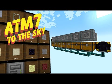 🚀 BLOCK FACTORY & Auto Compacting 🚀 | ATM7 To The Sky Episode #8