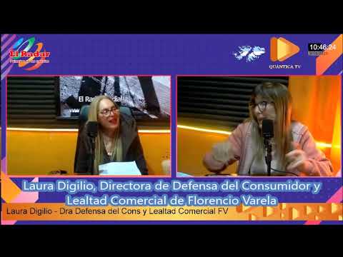 ERDS-Laura Digilio, Directora de Defensa del Consumidor y  Lealtad Comercial de Florencio Varela