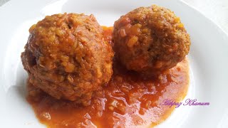 Koofte -  Persian Meatballs Recipe - کوفته