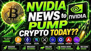 Bitcoin Altcoins AI Stocks To PUMP with NVIDIA Earning News??