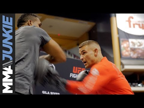 UFC on FOX 29: Dustin Poirier open workout highlight