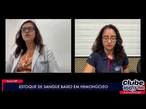 INTERIOR: BAIXA NOS ESTOQUES DE SANGUE