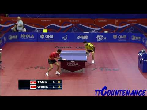 Qatar Open: Wang Liqin-Tang Peng