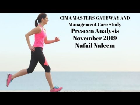 CIMA MCS November 2019 Pre Seen Analysis