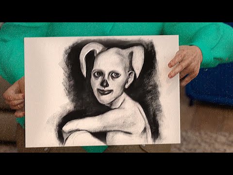 Louis shares her drawing of Brian on "The Family" Episode 3