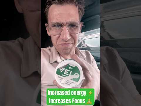 Velo nicotine pouches amazing focus!! #focus #energy