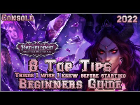 Pathfinder Wrath of the Righteous 8 Top Tips before starting! 🖖