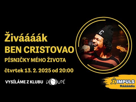 Živáááák Rádia Impuls - BEN CRISTOVAO Písničky mého života