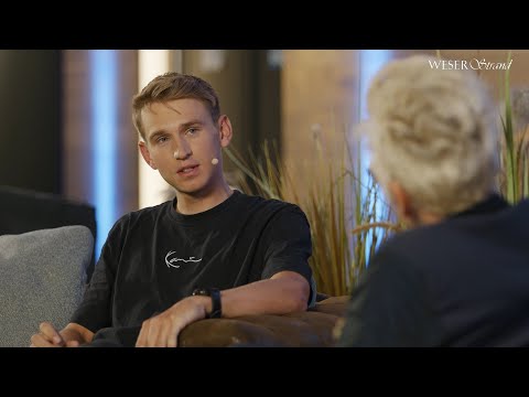 Lennard Kämna zu Gast im WESER-Strand-Talk