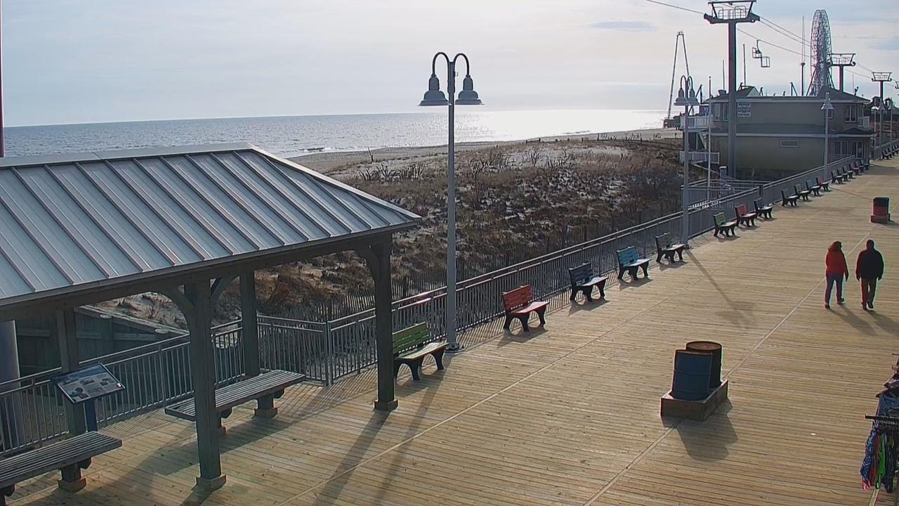 Live webcam view of Telesilla y playa de Seaside Heights