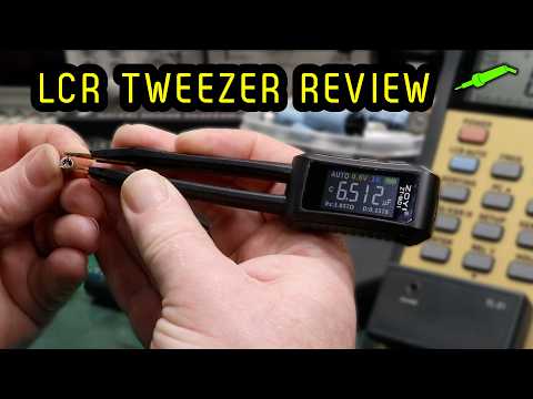🔴 Good LCR Meter ? - Zoyi ZT-MD1 LCR Tweezer Review - No.1274